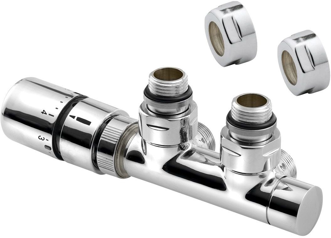 Sapho Twin Thermostatset chrom CP3012S