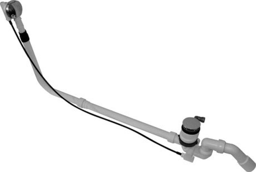 Duravit Quadroval Badewannensiphon chrom 791226000001000