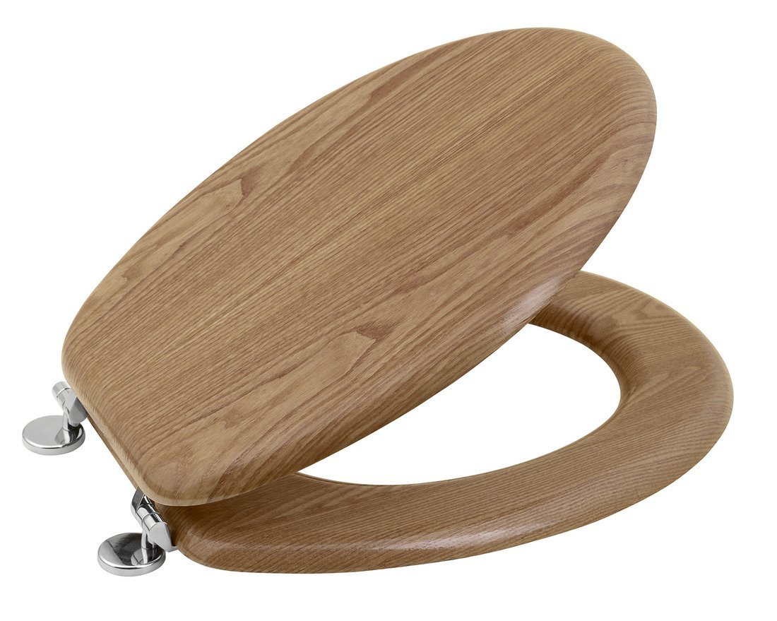 Aqualine Toilletensitz braun 1705-10