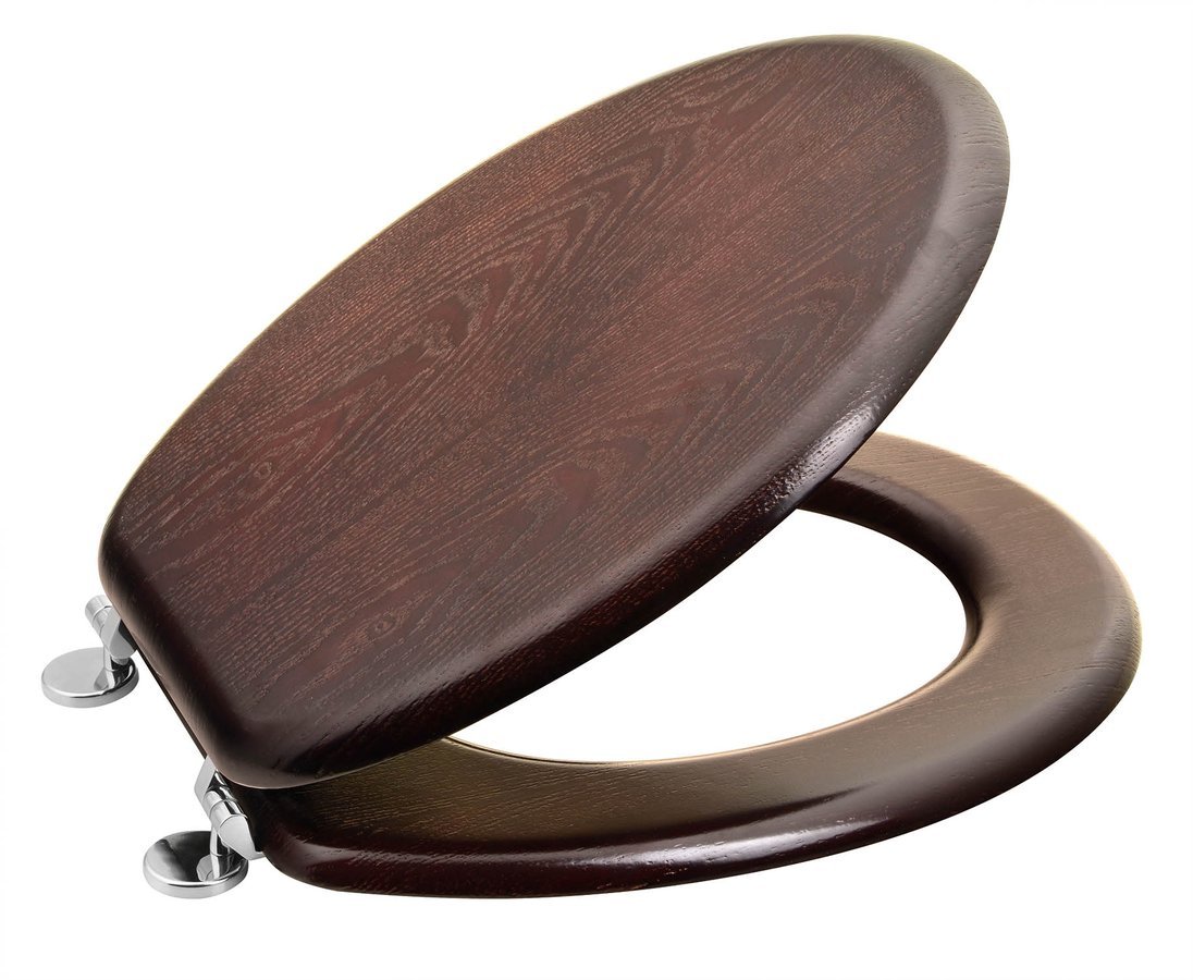 Aqualine Toilletensitz braun 1705-11