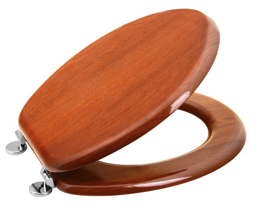 Aqualine Toilletensitz braun 1705-12