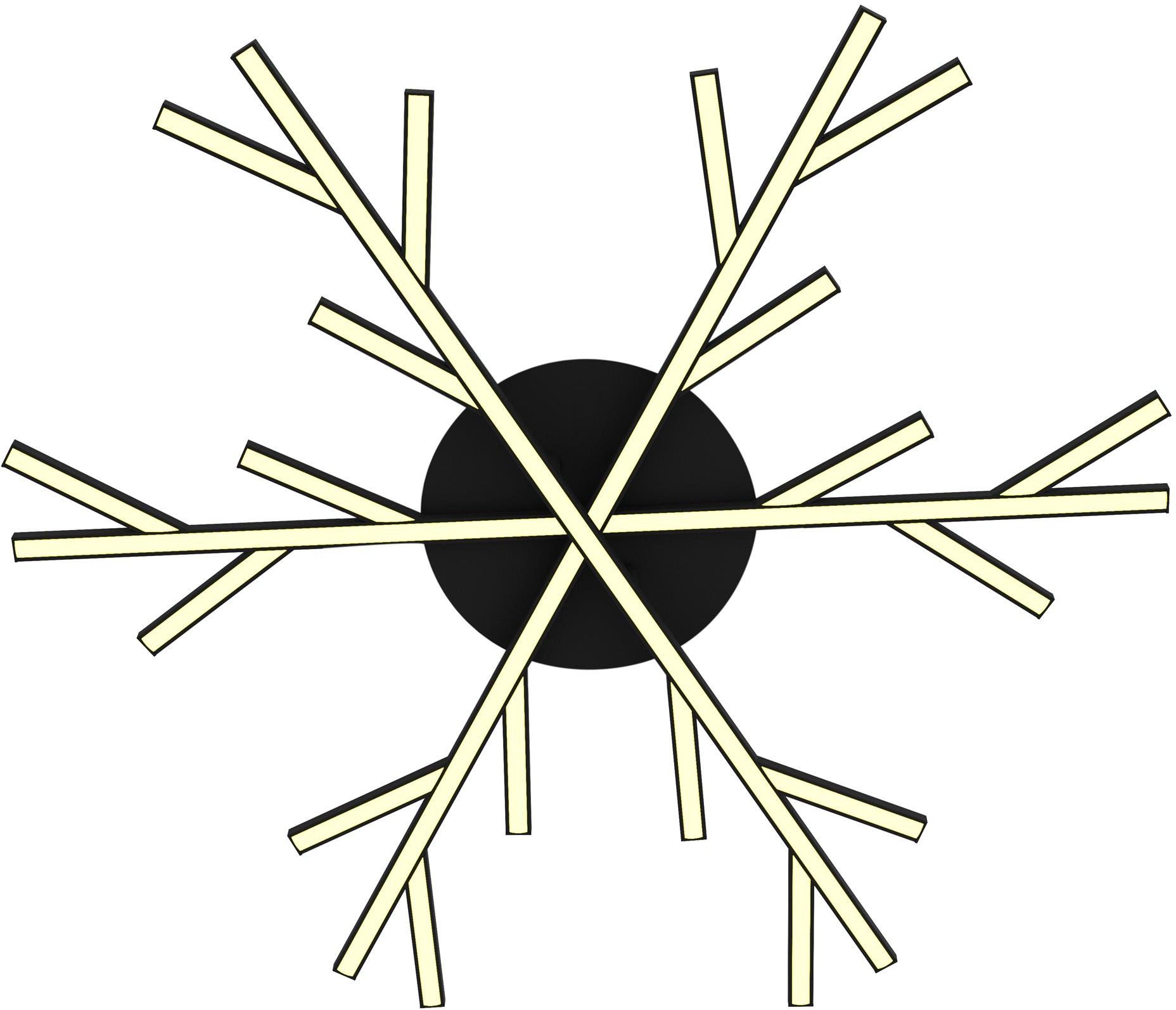 Apeti Samos Deckenlampe 1x40 W schwarz A0017-130