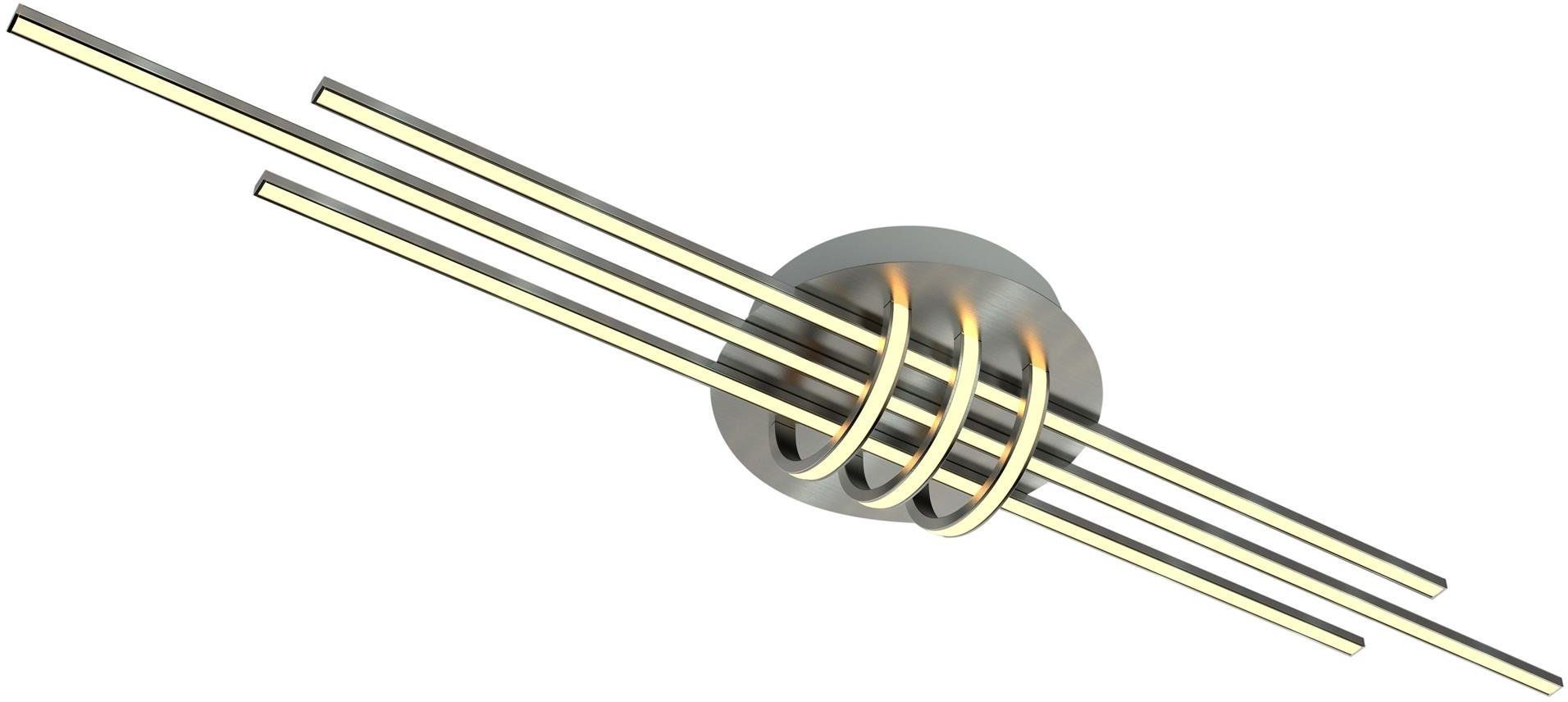 Apeti Naksos Deckenlampe 1x40 W satin-nickel A0018-160