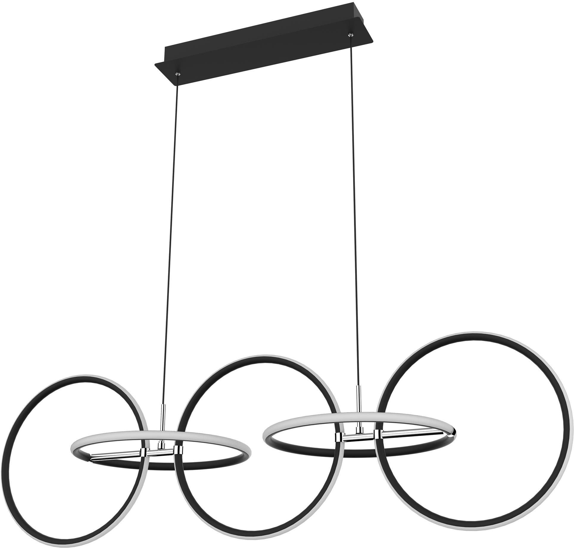 Apeti Kos Pendelleuchte 1x60 W schwarz A0022-351