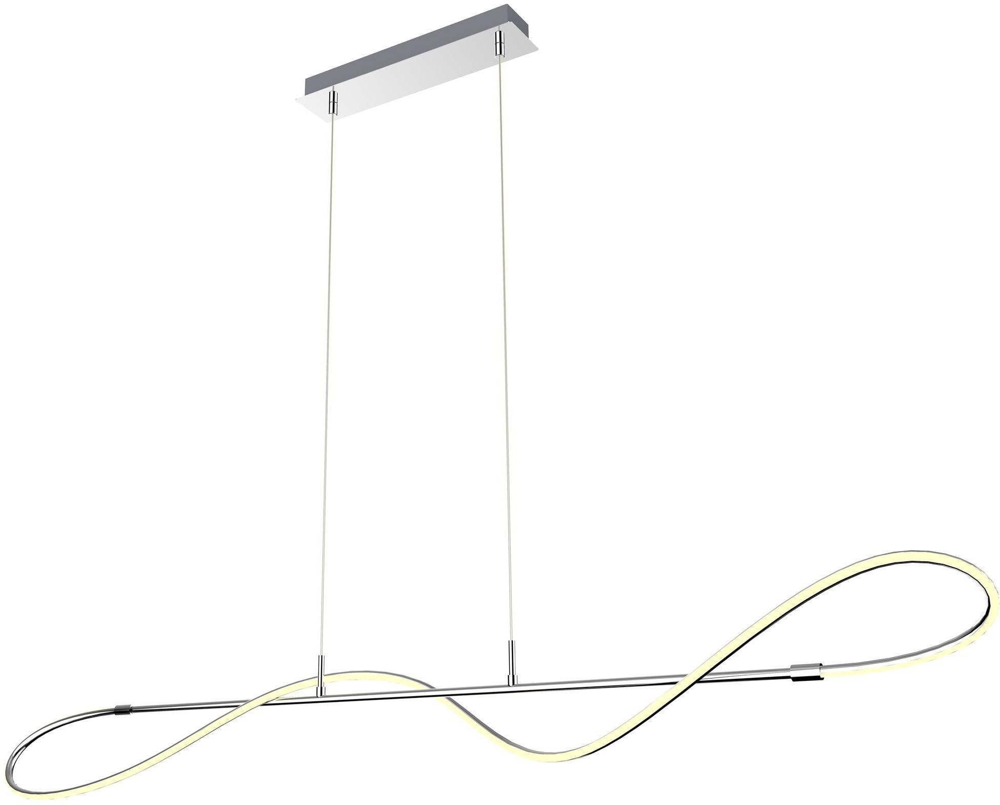 Apeti Mykonos Pendelleuchte 1x24 W chrom A0027-310