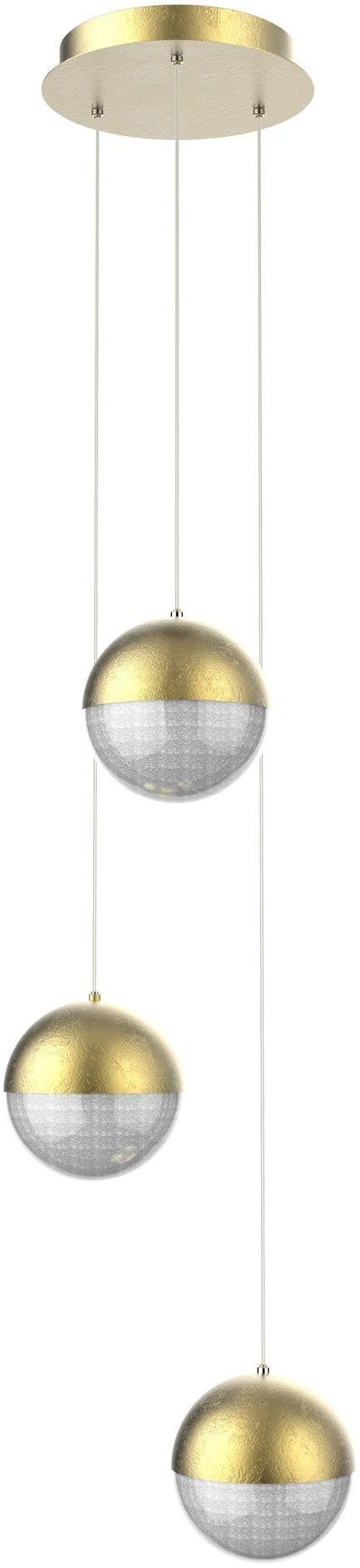 Apeti Furni Pendelleuchte 3x5 W gold A0031-331