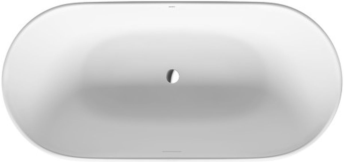 Duravit Luv Freistehende Badewanne 160x75 cm oval weiß 700461000000000