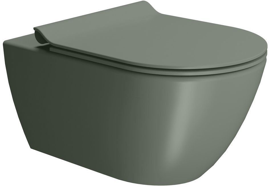 GSI Pura WC-Becken hängend Spülrandlos Matte 881504