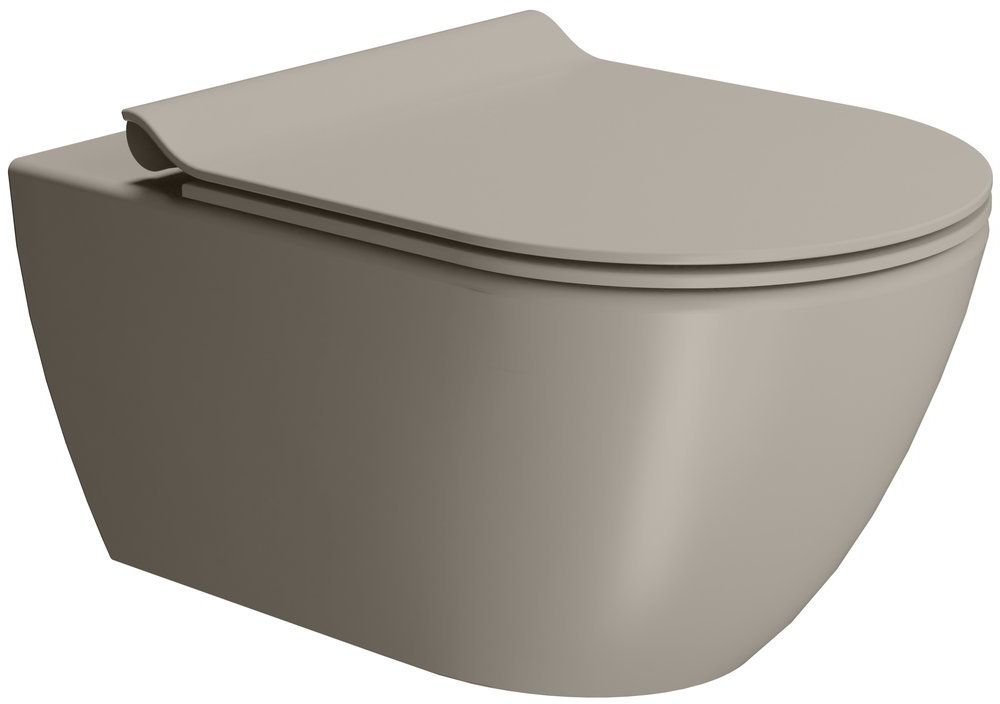 GSI Pura WC-Becken hängend Spülrandlos Matte 881505