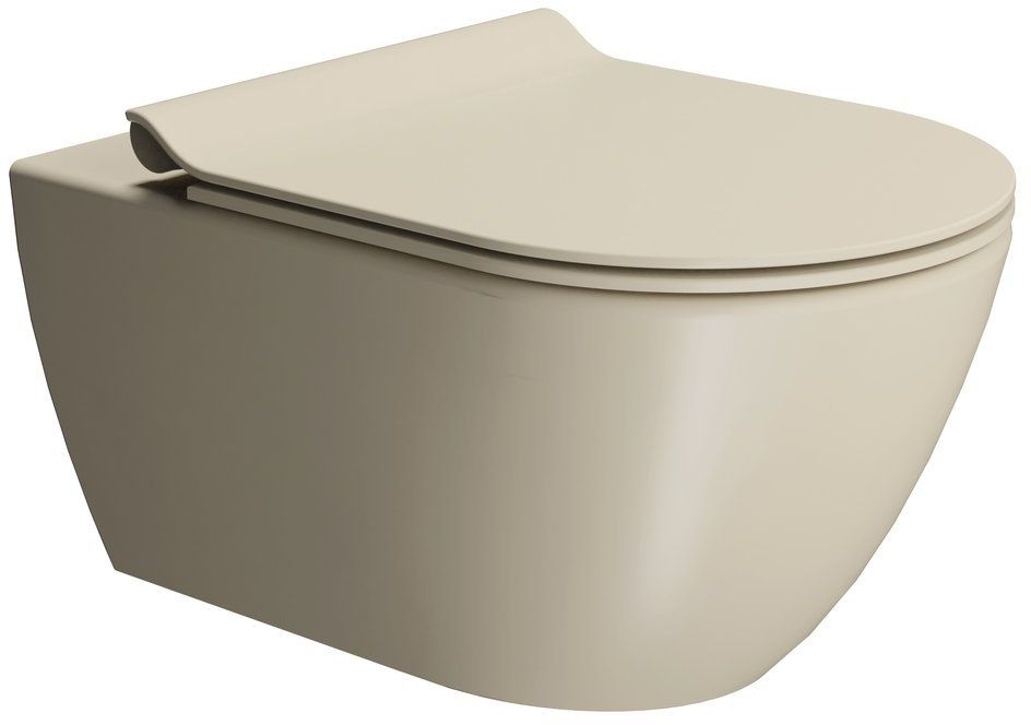 GSI Pura WC-Becken hängend Spülrandlos Matte 881508