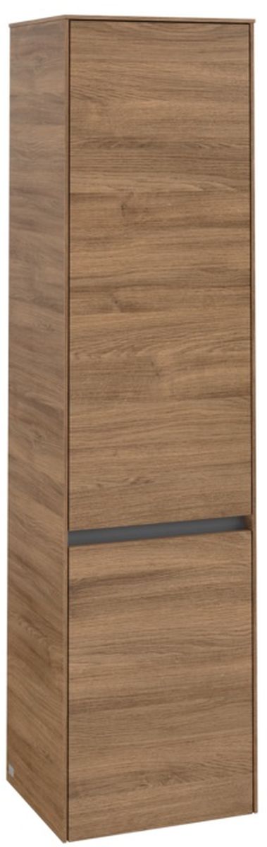 Villeroy & Boch Collaro Kabinett 40.4x34.9x153.8 cm Seitenschrank hängend eiche C03300RH