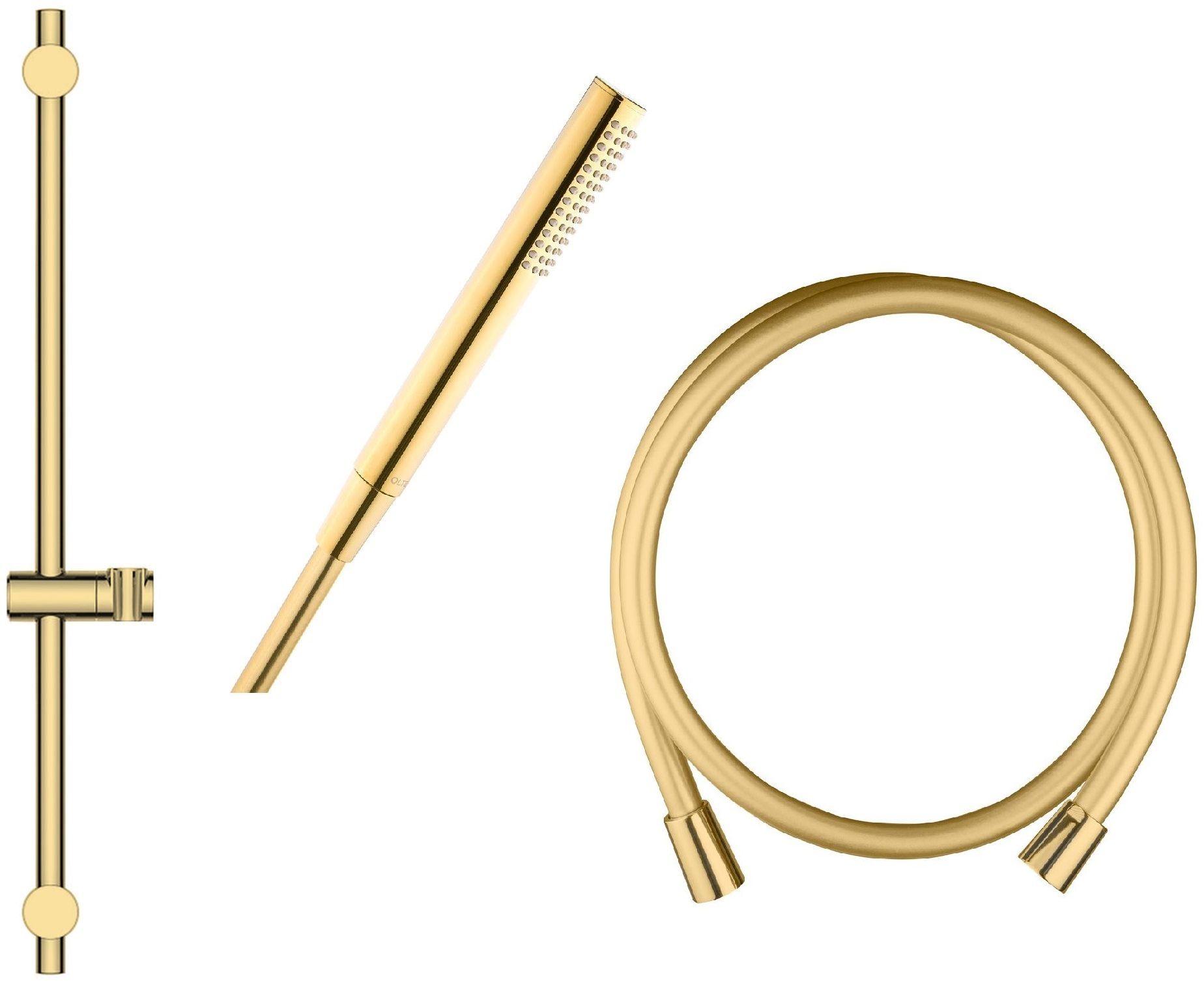 Set Duschstange Oltens Alling 37300800, Handbrause Oltens Ume 37102800, 37200800