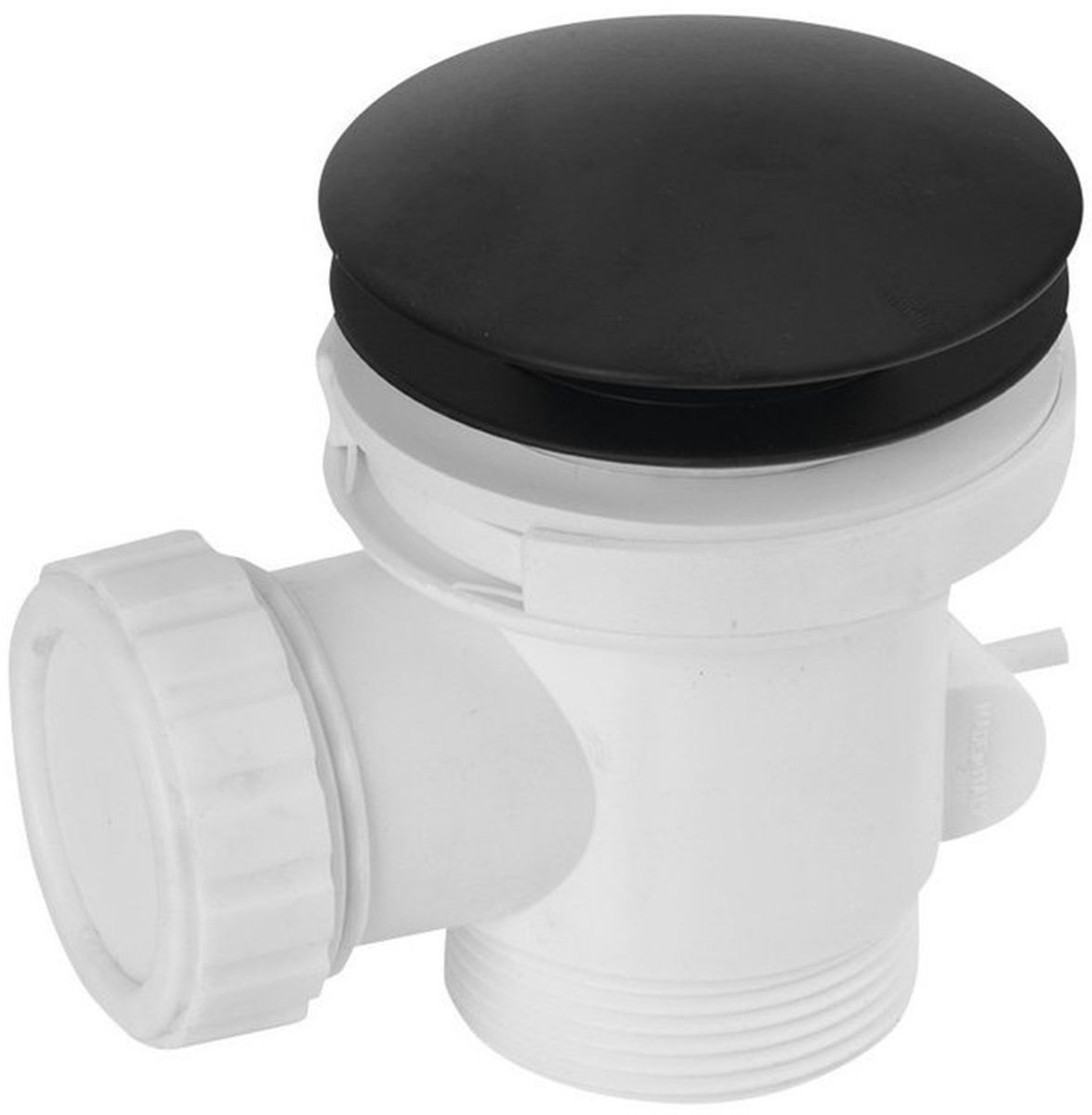 Polysan Badewannenstopper schwarz 71704B