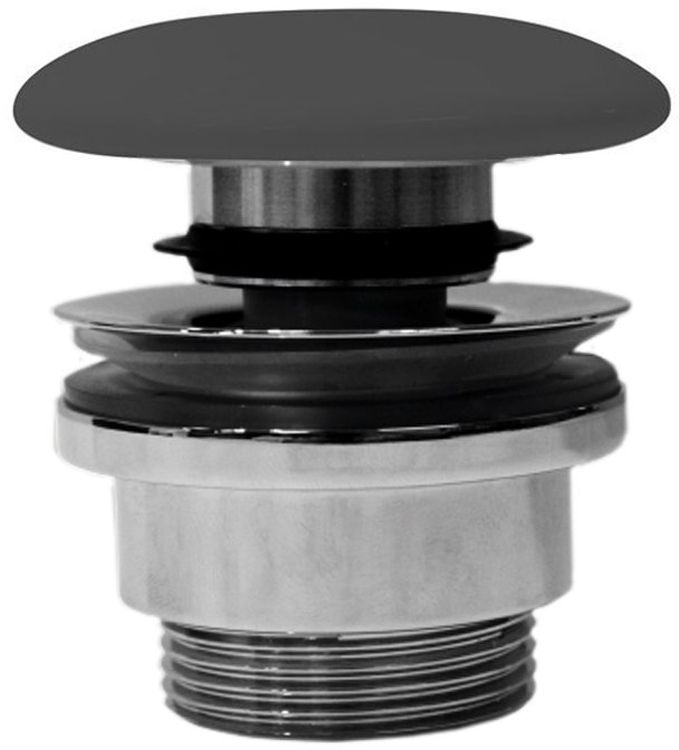 GSI Waschbeckenstöpsel schwarz PCS26