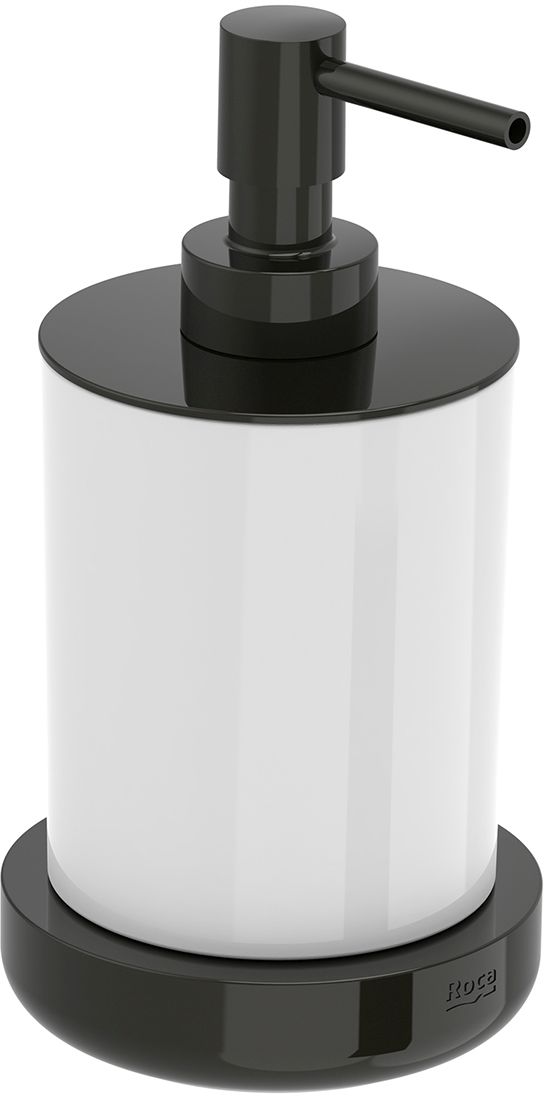 Roca Tempo Seifenspender 280 ml schwarz-glas A817026CN0