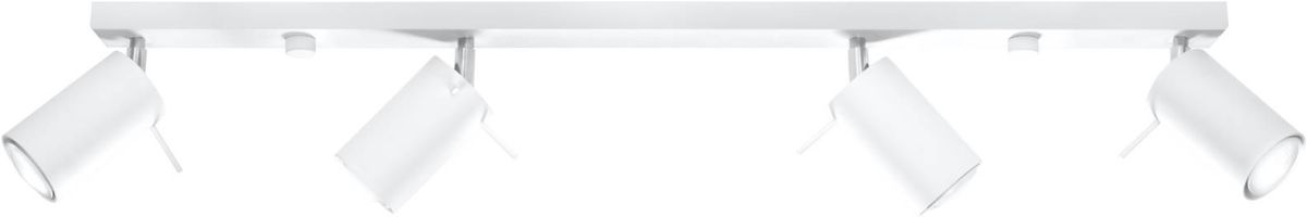 Sollux Lighting Ring Deckenlampe 4x40 W weiß SL.0331