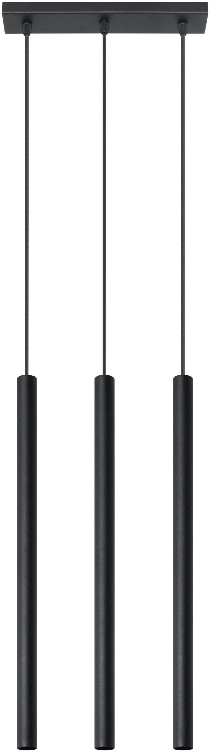 Sollux Lighting Pastelo Pendelleuchte 3x40 W schwarz SL.0470