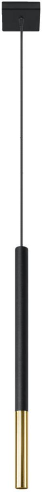 Sollux Lighting Mozaica Pendelleuchte 1x40 W schwarz-gold SL.0891