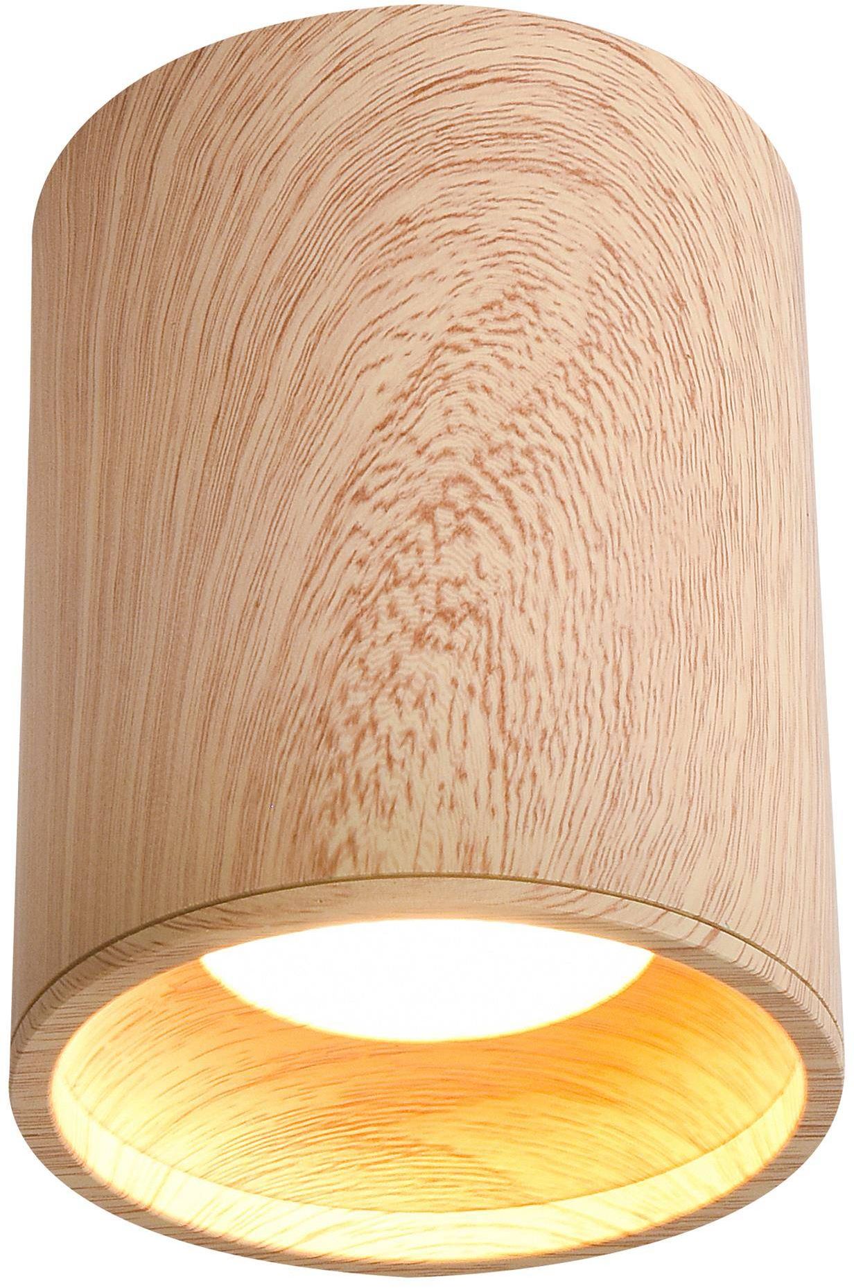 Candellux Tuba Deckenlampe 1x15 W holz 2277165