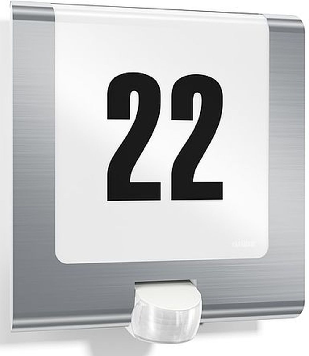 Steinel L 220 Außenwandleuchte 1x7.5 W stahl ST010454