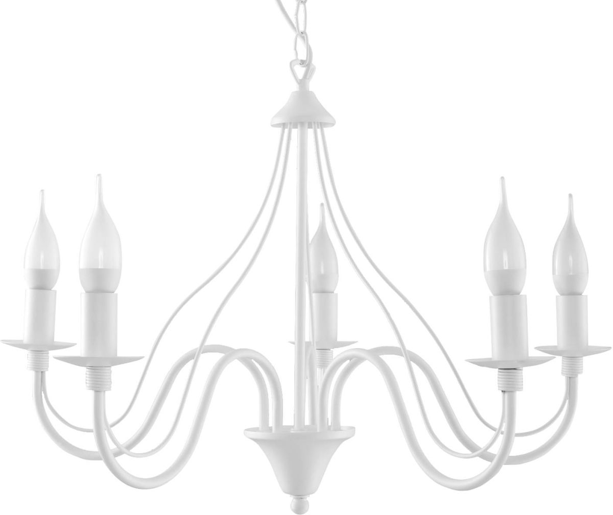 Sollux Lighting Minerwa Pendelleuchte 5x40 W weiß SL.0214