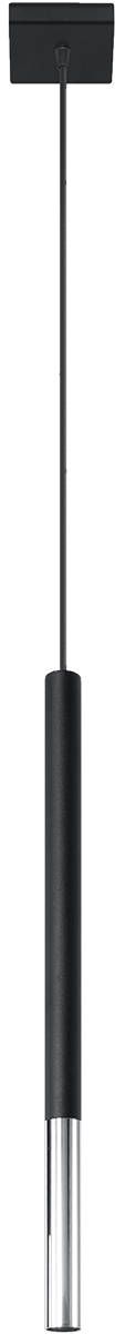Sollux Lighting Mozaica Pendelleuchte 1x40 W schwarz-chrom SL.0885