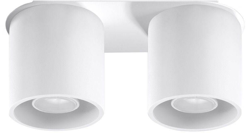 Sollux Lighting Orbis Deckenlampe 2x40 W weiß SL.0056