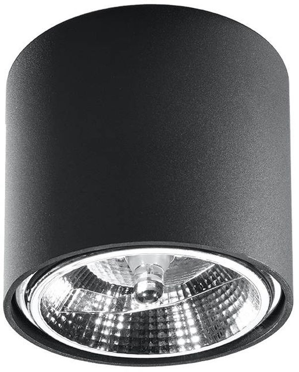 Sollux Lighting Tiube Deckenlampe 1x40 W schwarz SL.0697