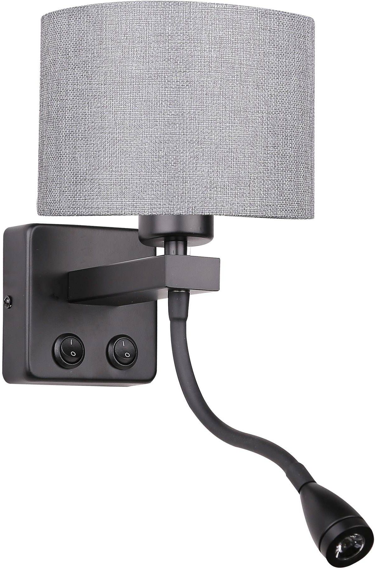 Candellux Polo Leuchter 2x40 W schwarz-grau 21-75499