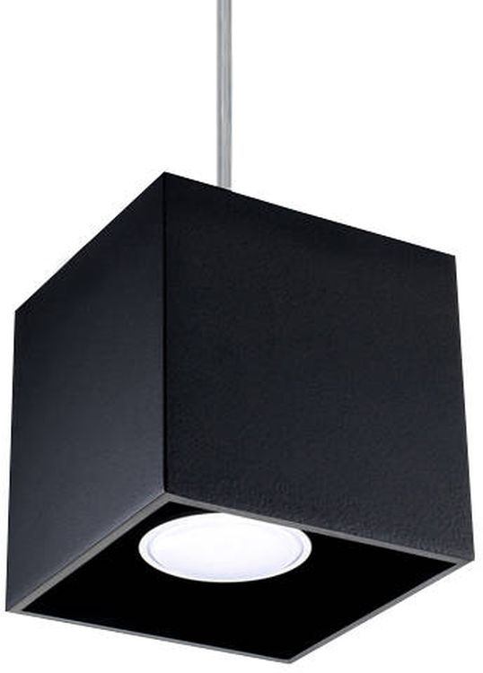 Sollux Lighting Quad Pendelleuchte 1x40 W schwarz SL.0060