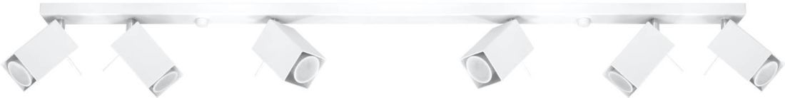 Sollux Lighting Merida Deckenlampe 6x40 W weiß SL.0464