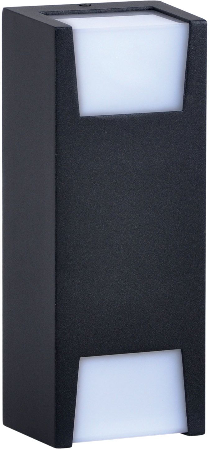 Kaja Slot Außenwandleuchte 2x60 W weiß-schwarz K-8145