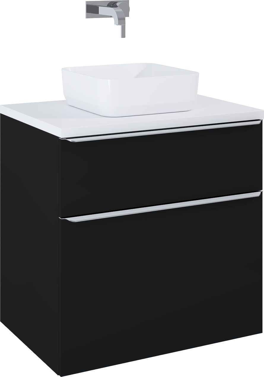 Elita Lofty Kabinett 70x48.7x69.5 cm Unterschrank hängend schwarz RE010700027160