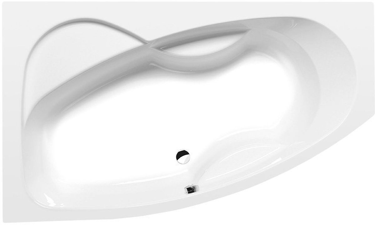 Polysan Mamba Eckbadewanne 160x95 cm linksseitig weiß 27111