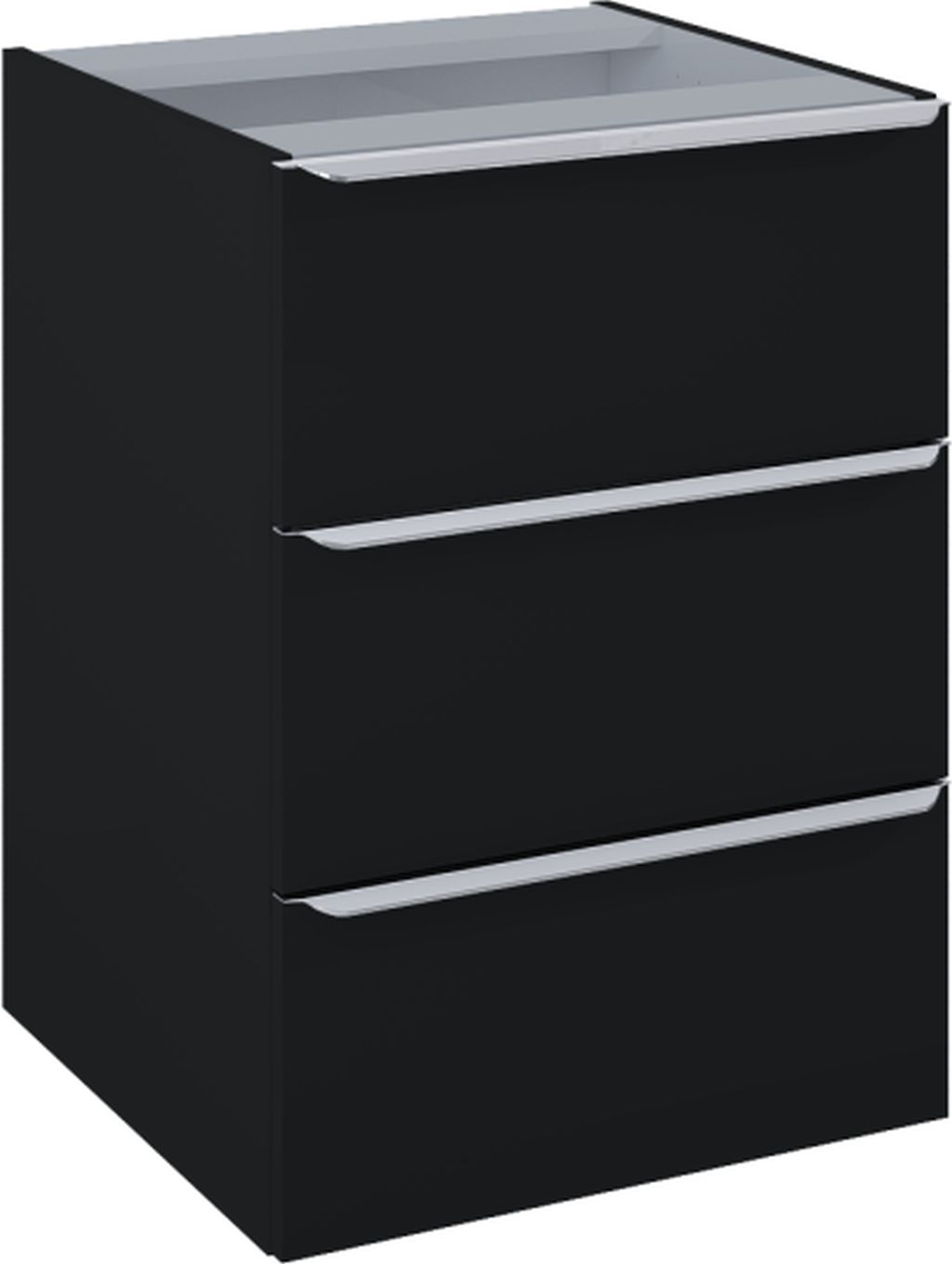 Elita Lofty Kabinett 50x48.7x69.5 cm Seitenschrank hängend schwarz RE080500127160
