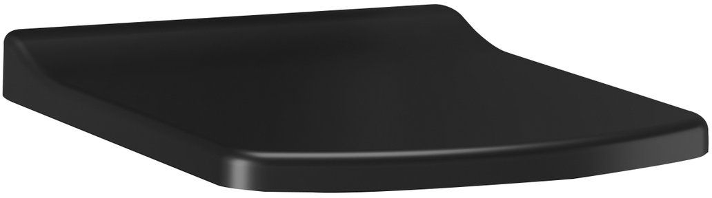 Creavit Lara Toilletensitz absenkautomatik schwarz KC1603.01