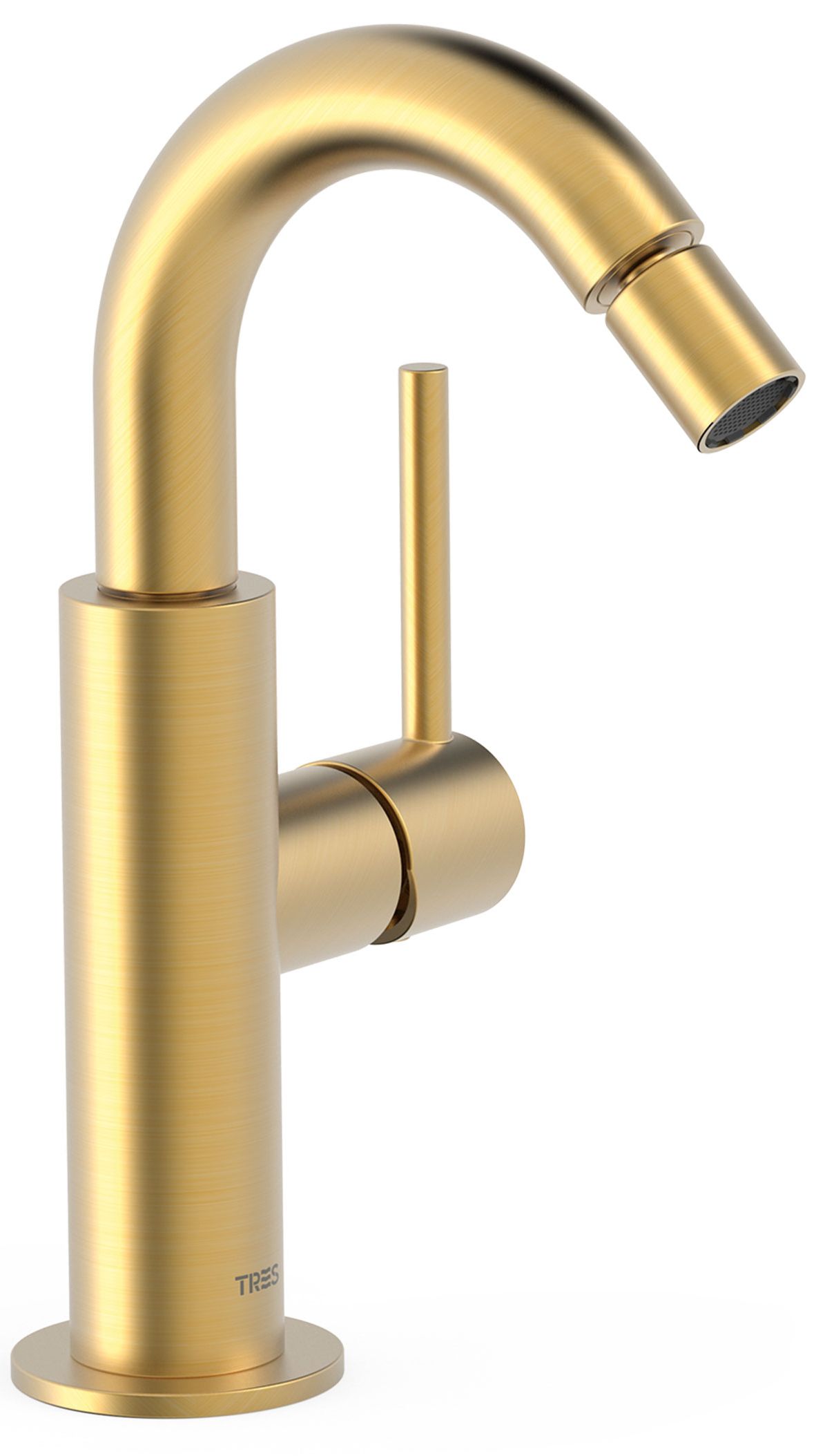 Tres Study Exclusive Bidet-Wasserhahn stehend gold 26222402OM