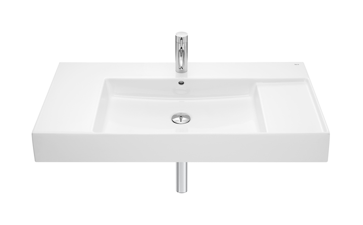 Roca Inspira Waschbecken 100x49 cm rechteckig Klassisch weiß A32752AS00