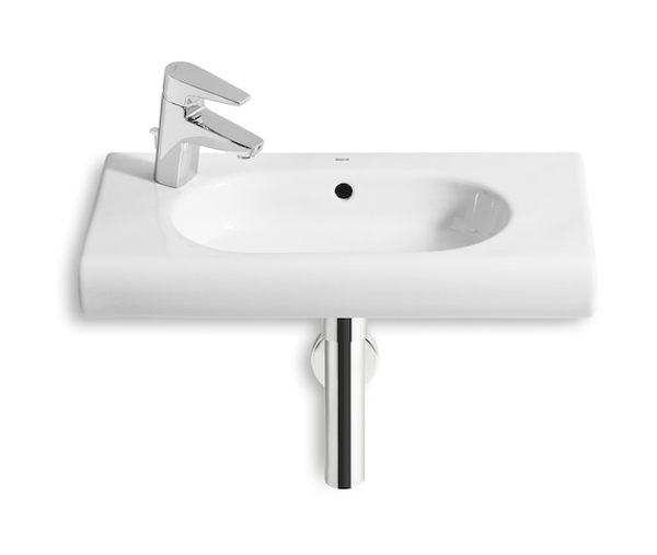 Roca Meridian-N Compacto Waschbecken 60x32 cm rechteckig Klassisch weiß A32724XS00