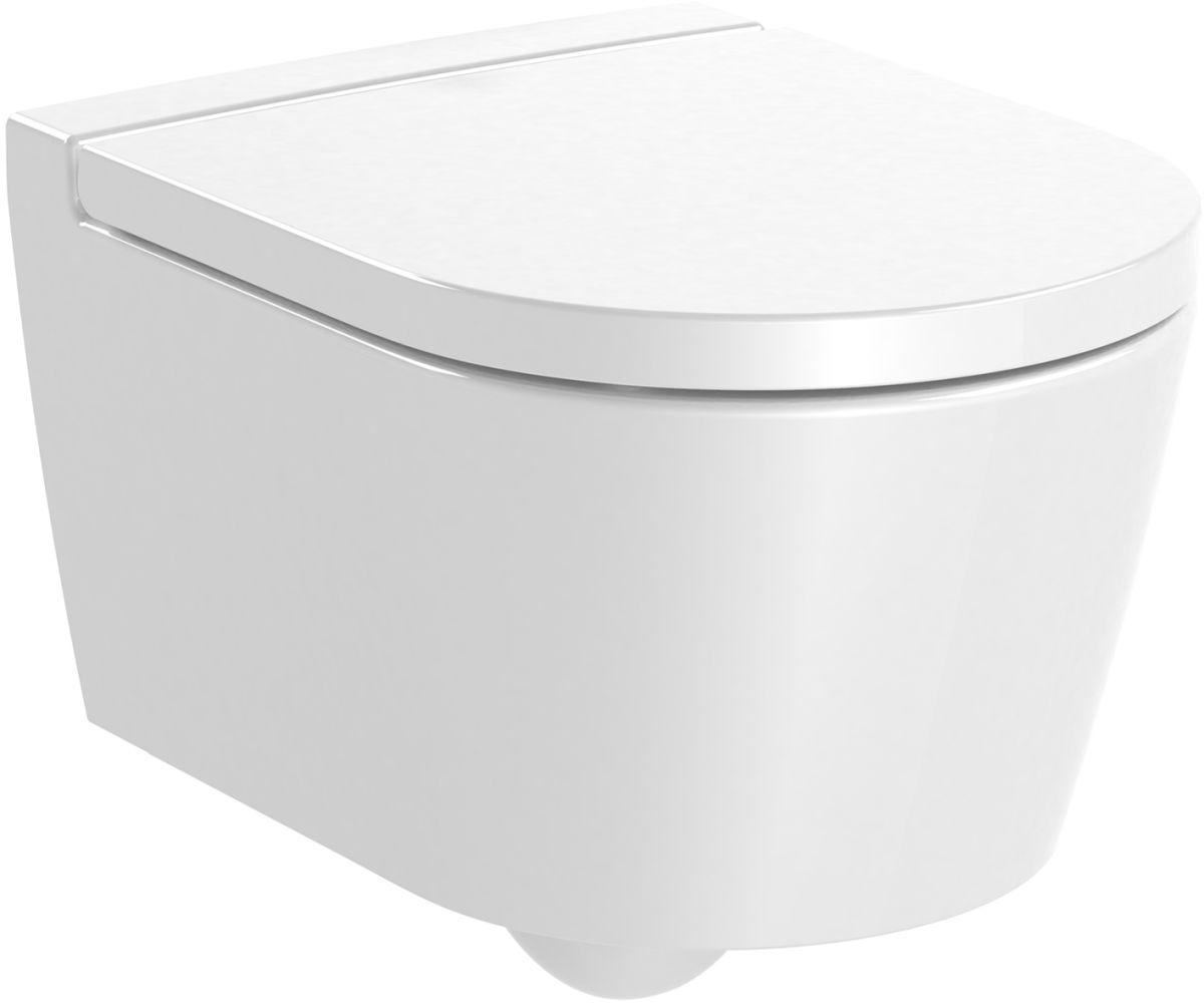 Roca Inspira WC-Becken hängend Spülrandlos weiß A346528S00