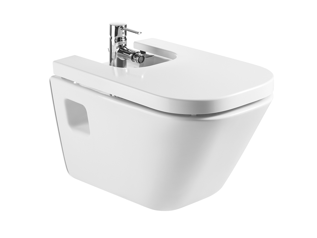 Roca Gap Square Bidet hängend weiß A357475S00