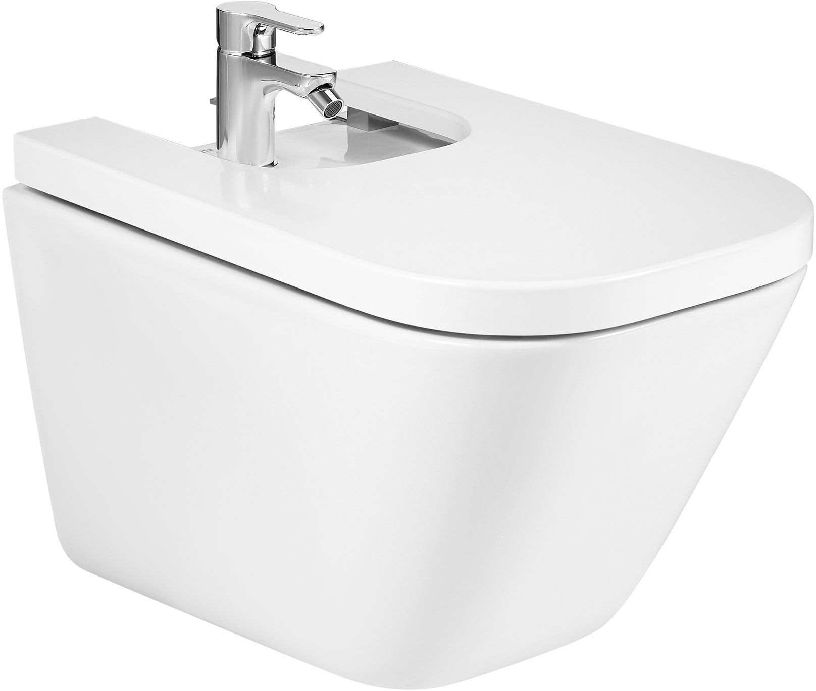 Roca Gap Square Bidet hängend weiß A357476S00