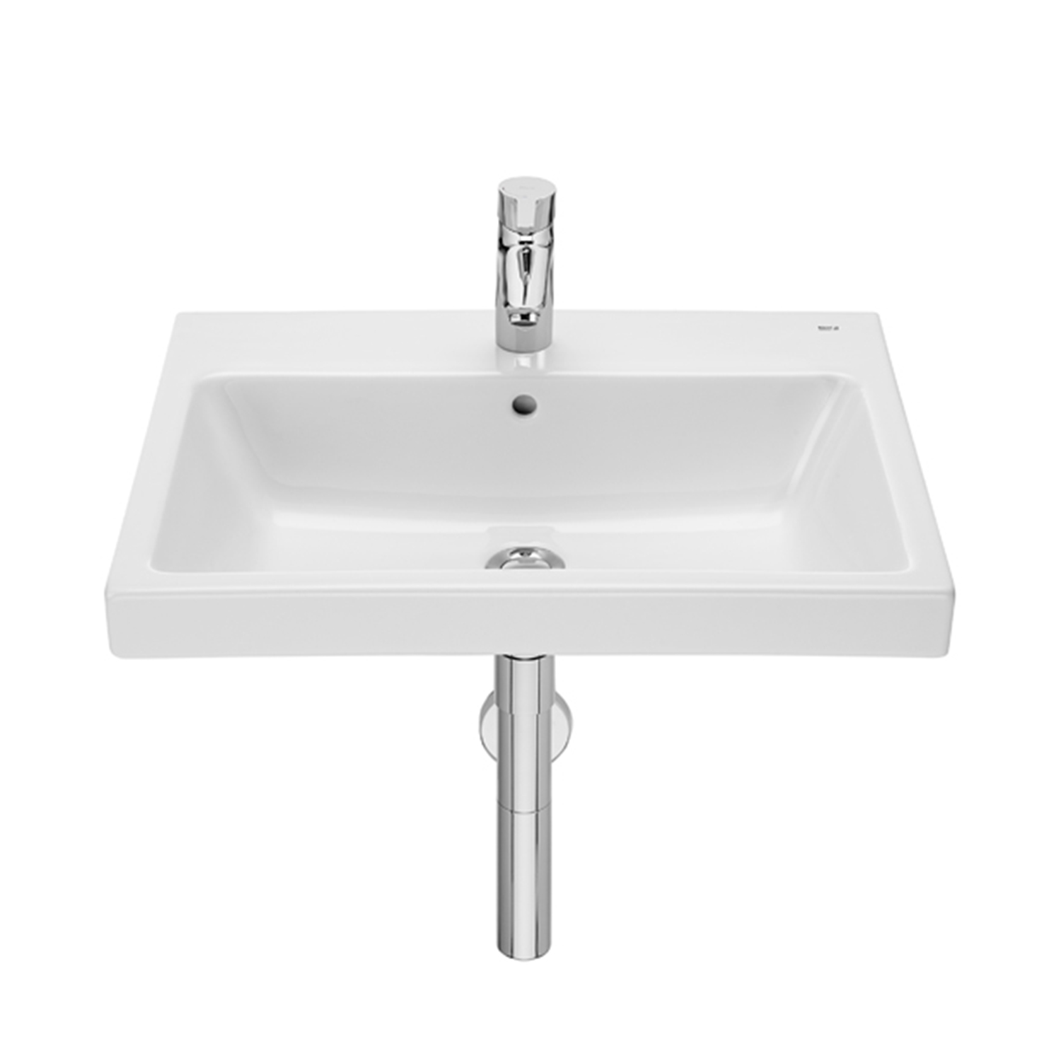 Roca Gap Waschbecken 60x46 cm rechteckig Klassisch weiß A3270M1S00