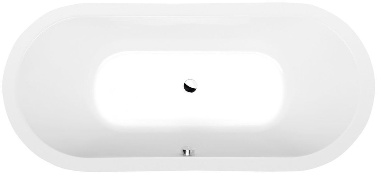 Polysan Viva Ovale Badewanne 175x80 cm oval weiß 79119