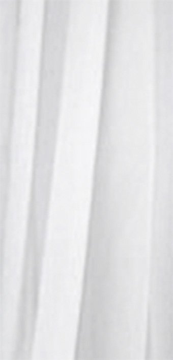 Aqualine Duschvorhang 200x180 cm weiß ZV020