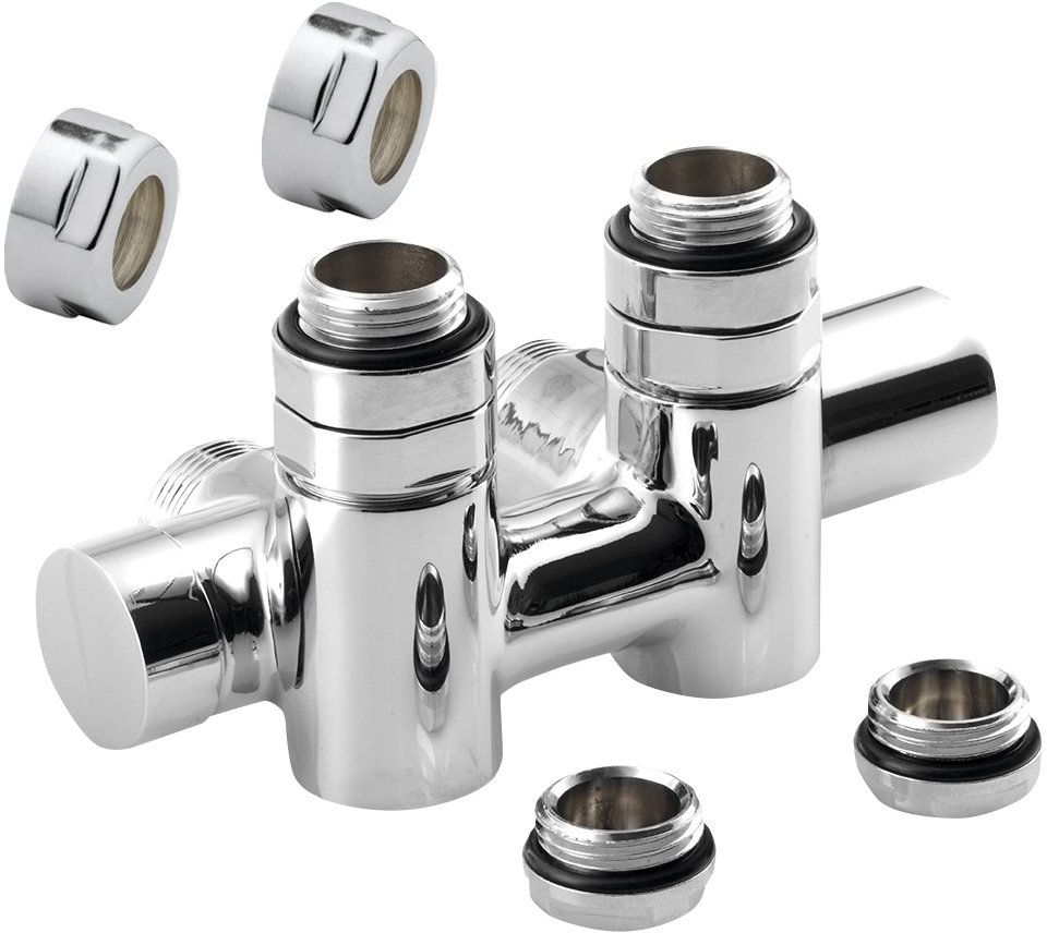 Sapho Twin Combi Verbindungsset chrom CP461S