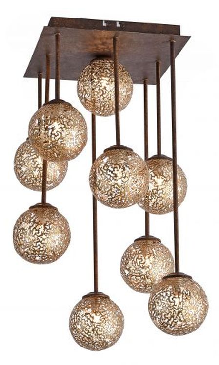 Paul Neuhaus Greta Deckenlampe x40 W braun 6238-48