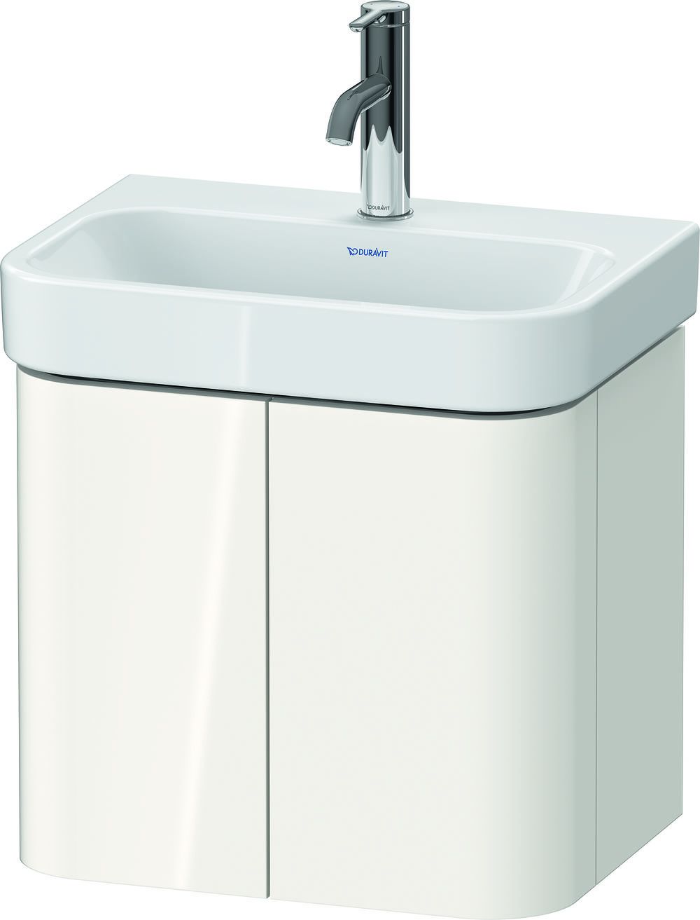 Duravit Happy D.2 Kabinett 47.5x35x41.5 cm Unterschrank hängend weiß HP4384022220000