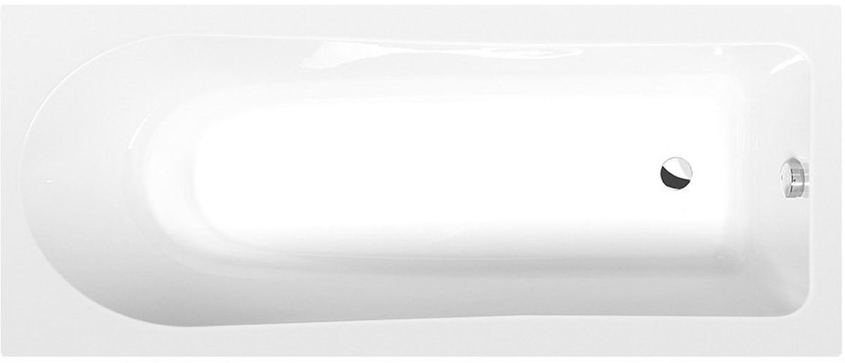 Polysan Lisa Rechteckige Badewanne 160x70 cm weiß 86111