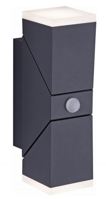 Paul Neuhaus Ryan Außenwandleuchte 2x5 W anthrazit 9772-13